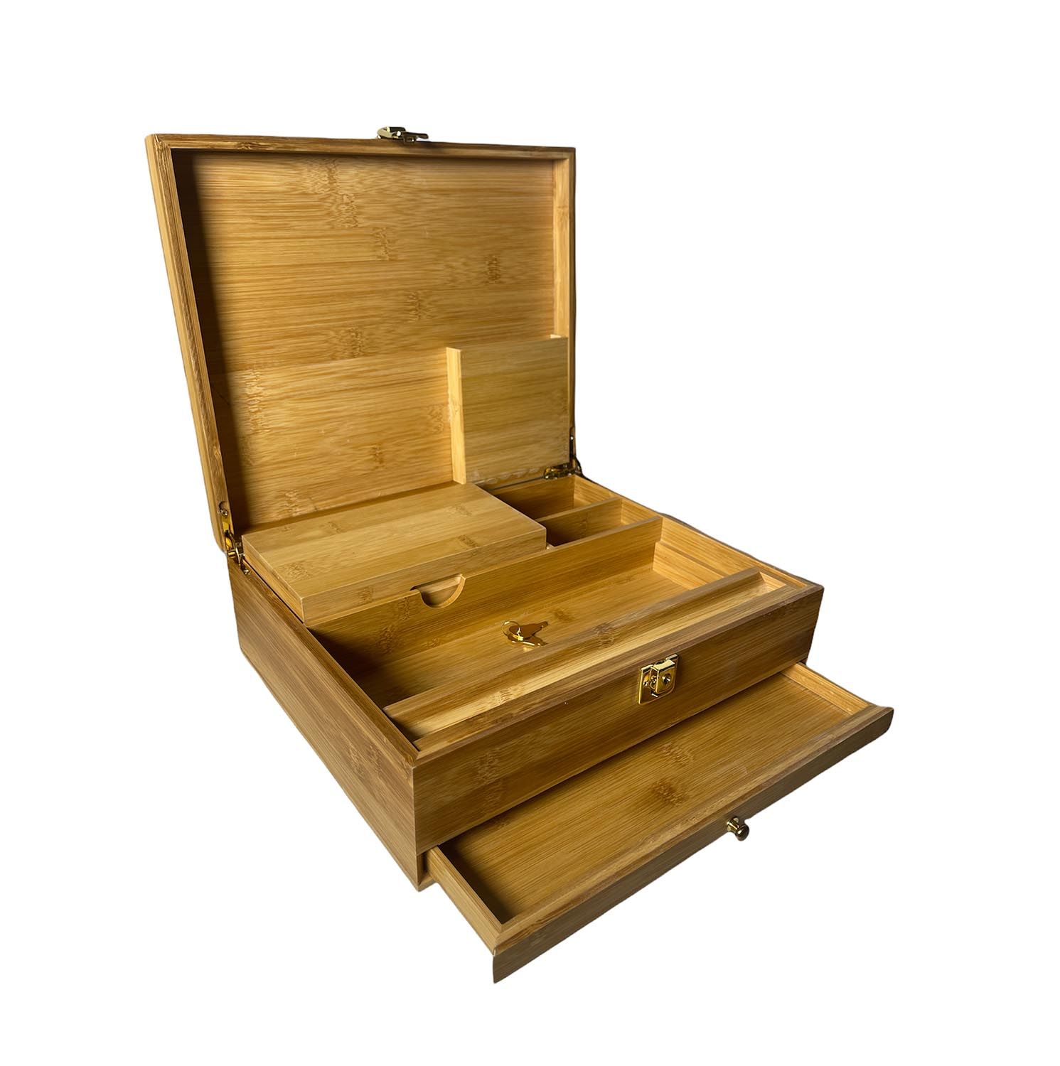 WOODEN ROLLING BOX ROLL BOX SMOKING STASH ALL SIZES