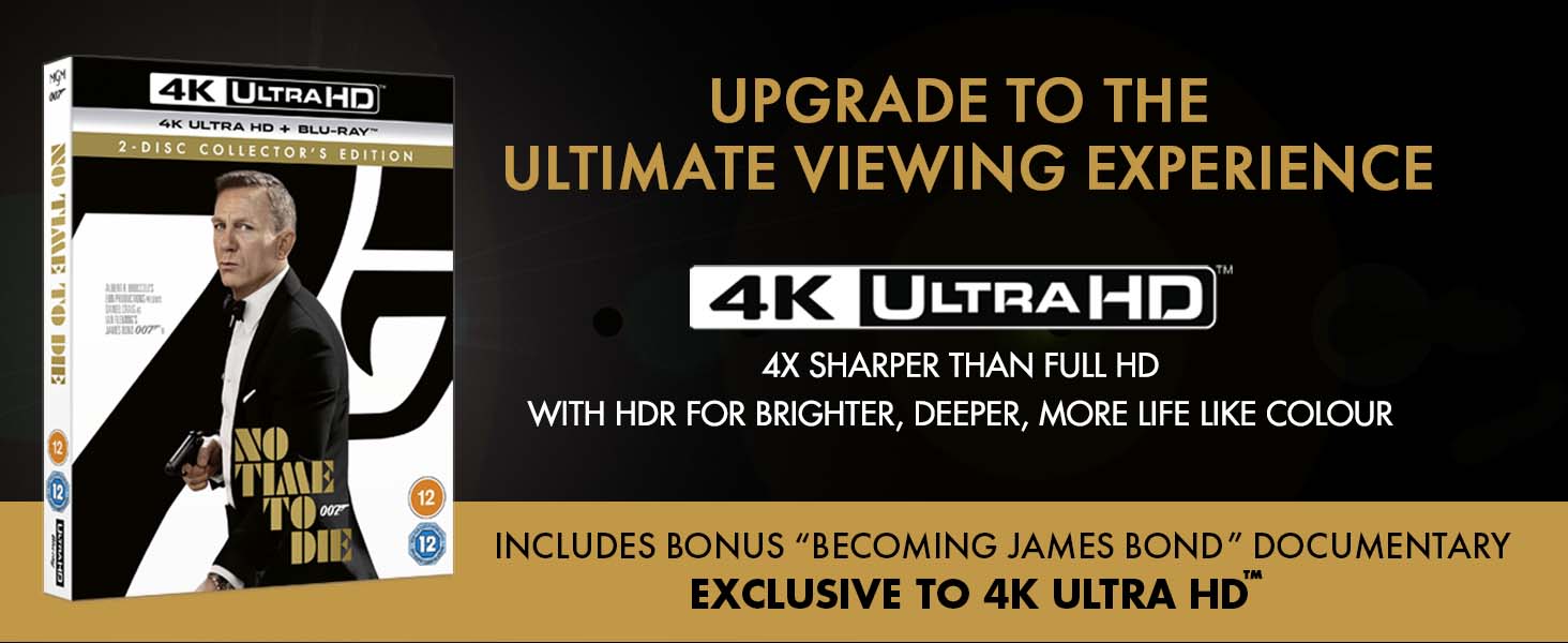 No Time To Die 4K upgrade