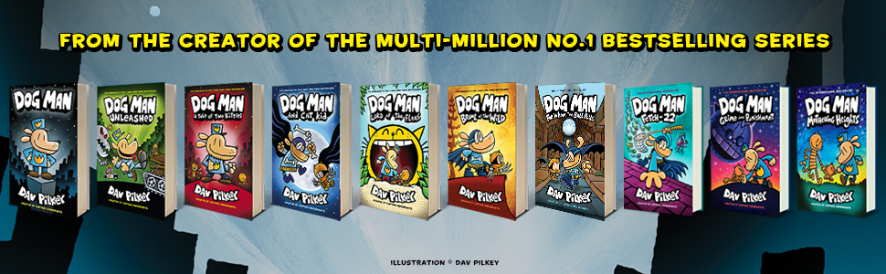 Dog Man, Cat Kid, Dav Pilkey, Captain Underpants, comics, kids books, graphic novels