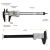 150mm Electronic Digital Caliper Carbon Fiber Dial Vernier Caliper Gauge Pachometer Digital Micrometer Measuring Tools