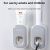 ECOCO Waterproof Toothpaste Squeezer Automatic Toothpaste Dispenser Wall Mount Bathroom Bathroom Accessories Toothbrush Holder