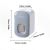 ECOCO Waterproof Toothpaste Squeezer Automatic Toothpaste Dispenser Wall Mount Bathroom Bathroom Accessories Toothbrush Holder