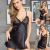 Sexy Silk Satin Night Dress Sleeveless Nighties V Neck Comfortable Silk Lingerie Female Lace Pajamas Sleepwear Nightwear