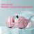 Wireless Headphones RGB Cute Cat Girls Kids Gift Headset with Microphone Stereo Music Gaming Headsets Control lights Earphone