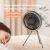 10000mAh Camping Fan Rechargeable Desktop Portable Circulator Wireless Ceiling Electric Fan with Power Bank LED Lighting Tripod