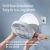 Fans With Remote Control 2023 Portable Rechargeable Ceiling Usb Electric Folding Fan Night Light Air Cooler Home-appliance Home