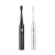 Jianpai Adult Black White Classic Acoustic Electric Toothbrush Adult 5-gear Mode USB Charging IPX7 Waterproof Acoustic Electric