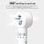 Portable Bladeless Fan Mini Handheld Fan USB Rechargeable Ultra Quiet Fans Air Cooler Fans For Desktop Outdoor Office