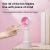 Portable Bladeless Fan Mini Handheld Fan USB Rechargeable Ultra Quiet Fans Air Cooler Fans For Desktop Outdoor Office