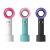 Portable Bladeless Fan Mini Handheld Fan USB Rechargeable Ultra Quiet Fans Air Cooler Fans For Desktop Outdoor Office