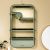 Bathroom Organizer Cosmetics Shelves Makeup Organizer Non-punching Dustproof Storage Box Skin Care Products Hanging Wall Shelves