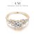 CHARMING 10K 14K 18k Original Gold Moissanite Rings for  Women Handmade 1CT 6.5mm Round Cut Rings Engagement Bride Wedding Gift