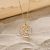 CHARMING Moissanite Necklace 925 Sterling Silver Pure 10k 14K 18K Flower Pendant for Women Top Quality Wedding Bridal Jewelry