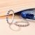 CHARMING New 1.5mm D Color Moissanite Ring 925 Sterling Silver Pink Sapphire VSS1 Sparkling Diamond Pure 18K Gold Wedding Band