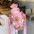 Children's Cute Water Bottle Kawaii Plastic Cup with Lid Girl Cartoon Portable Student School Water Bottle Straw Water Cup