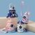 Children's Thermos Cute Girls' Water Bottle 850ML Large Capacity Astronaut Stainless Steel Thermos Children's Student Water Cup