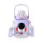 Cute Girl Water Bottle With Straw Astronaut Children Space Bottle Plastics Kawaii Cartoon Portable Large-Capacity Water Bottle