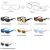 FUQIAN Luxury Brand Design Square Sunglasses Men Women Fashion Small Rectangle Sun Glasses Ladies Vintage Driving Shades UV400