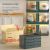 Folding Storage Cabinet Kitchen Outdoor Snacks Multi-storey Storage Lockers Installation-free Plastic Clothing Organizer Box