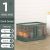 Folding Storage Cabinet Kitchen Outdoor Snacks Multi-storey Storage Lockers Installation-free Plastic Clothing Organizer Box
