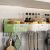 Kitchen Shelf Wall Hanging Storage Basket Free Punch Seasoning Basket Vegetables Fruits Hanging Wall Draining Basket