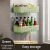 Kitchen Shelf Wall Hanging Storage Basket Free Punch Seasoning Basket Vegetables Fruits Hanging Wall Draining Basket
