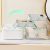 Large-capacity Jewelry Storage Box Multi-layer Cosmetic Storage Box Transparent Dust-proof Desktop Pu Portable Makeup Organizer