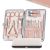 Newest Color 18 Tools Stainless Steel Manicure set Professional nail clipper Kit of Pedicure Paronychia Nippers Trimmer Cutters