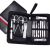 Qmake 16 PCS Nail Clipper Set Stainless Steel Nail Scissors Beauty Nail Pedicure Tool Manicure Sickle Pusher Nail Care with Case