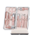 Qmake Manicure Kit Professional Stainless Steel Nail Clipper Set Pedicure Tools Nails Toe Trimmer Nipper Case manicure set