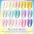 BORN PRETTY 10ml Gel Nail Polish Red Nude Nail Gel Semi Permanent Solid Nail Gel Varnish Soak Off UV Gel for Base Top Coat