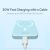 Baseus 20W Magnetic Wireless Charging 6000mAh Power Bank, 14.7mm Non-slip Silicone Casing, Fast Charging For iPhone 8-14 Series
