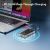 Baseus USB C Hub 4K@60Hz HDMI-Compatible with 2*USB3.0+USB-C+USB2.0+Internet Port &SD+TF Card Reader for MacBook & USB-C Laptops