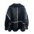2023 Black Faux Fur Suede Fuzzy Jacket Motorcycle Biker Sheepskin Coat Women Winter Spliced Thickened Fur Integrated Coat