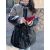 2023 New Winter Sheepskin PU Leather Jacket Women Mid-length Velvet Cashmere Parka Winter Faux Fur Leather Checkerboard Jacket