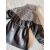 2023 New Winter Sheepskin PU Leather Jacket Women Mid-length Velvet Cashmere Parka Winter Faux Fur Leather Checkerboard Jacket