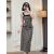 2023 Summer Spring New 2 Piece Elegant Skirt Suit Short Jakcet+Long Plaid Skirt Dresses Two Piece Outfits