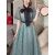2023 Summer Vintage Hepburn Bow Dotted High Waist Dress Women's Summer A Medium Length Large Goddess Lace Chiffon Dress