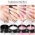BORN PRETTY 1kg Jelly Extension Nail Gel Clear Pink White Hard Gels Gel Nail Polish Soak Off Gel Varnish Self Leveling Nail Gel