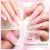 BORN PRETTY 225g Nail Extension Gel Jelly White Pink Clear Gel Nail Polish Fast Extending UV Nail Hard Gels Soak Off Gel Varnish