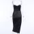Deep V Neck Spaghetti Strap Slip Sexy Slit Maxi Dress 2023 New Fashion Evening Party Women Elegant Streetwear Dresses Y2K