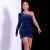 Elegant Women'S Evening Dresses One Shoulder Sequin Long Sleeve Sexy Mini Dress Party Night Club Outfits White Robe 2023 Summer