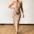 French Deep V Neck Spaghetti Strap Slip Sexy Slit Maxi Dress 2023 New Fashion Evening Party Women Elegant Streetwear Dresses Y2K
