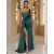One Shoulder Sexy Evening Dress Women Patchwork Sequin Sleeveless Split Bodycon Formal Maxi Dress Party Prom Vestidos 2023 New