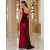 One Shoulder Sexy Evening Dress Women Patchwork Sequin Sleeveless Split Bodycon Formal Maxi Dress Party Prom Vestidos 2023 New