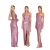 Sequin Sexy Maxi Dresses For Women 2023 One Shoulder Sleeveless Ruched Bodycon Evening Long Dress Elegant Split Prom Summer Robe