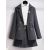 Spring Summer Streetwear Female Two Piece Skirt Suit Plus Size 3XL Spring Jacket Blazer+Mini A-Line Skirts Loose 2 Piece Suit