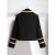 Spring Women's 2 Piece Skirt Set Tweed Jacket and A-Line Skirt Plaid Two Piece Suit Coat +Mini Tweed Skirt