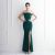 Strapless Feather Evening Dresses For Womens 2023 Sexy Backless High Waist Split Bodycon Maxi Dress Elegant Party Summer Outfits