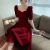 White Elegant Sling Dress Women 2023 Summer Korean Fashion Strapless Short Sleeve Midi Dresses for Women Wedding Party Dress